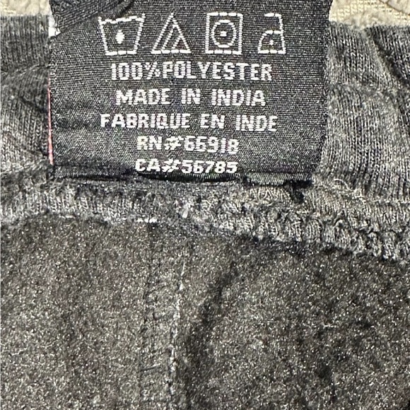 Roadblock Sweat Type Cargo Shorts Polyester Pockets Gray Mens Sz M/M Gym Casual - Picture 5 of 14